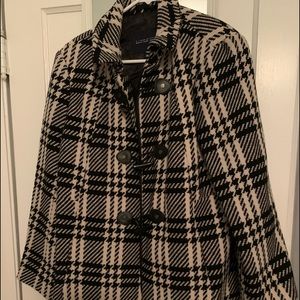 16 Petite wool Lands End Coat